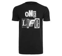 Mister Tee Camiseta Hombre One Life tee Negro S