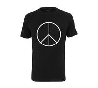 Mister Tee Paz Camiseta Top Camiseta Declaración Estampado Armonía Algodón