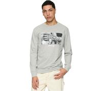 Mister Tee Sudadera Hombre Pray 2.0 Cuello Redondo Gris M