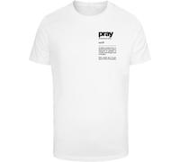 Mister Tee Pray Definition Camiseta Hombre Jersey de Algodón Orar Creo Nuevo