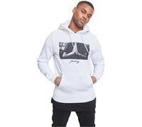 Mister Tee Pray Hoody Sudadera con Capucha, Hombre, Blanco, 5XL