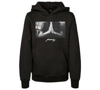 Mister Tee Pray Hoody Sudadera con Capucha, Negro, 110-116 cm Unisex niños