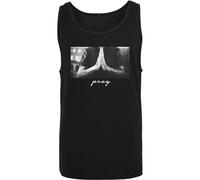 Mister Tee Pray Tank Top Camiseta Oberteil Tee Top Religión Rezar 100% Algodón