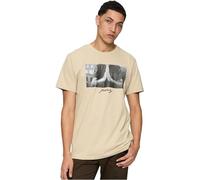 Mister Tee Pray tee Camiseta, Sand, XS para Hombre