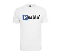 Mister Tee Pushin P Camiseta Hombre Top Estampado Sudadera Suletas Ajuste