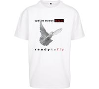Mister Tee Ready To Fly Oversize Tee T-Shirt Upscale Algodón Jersey Paloma Nuevo