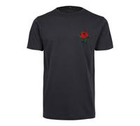 Mister Tee Rosa Camiseta Top Camiseta Flores Básico Valetines Día Liebe Amor
