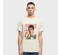 mister tee Scarface Magazine Cover Tee beige L