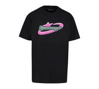 Mister Tee Speed Logo tee Camiseta, Black, S Grande Alto para Hombre