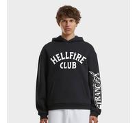 mister tee Stranger Things Hellfire Club Fluffy Hoody negro XS