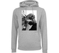 Mister Tee Sudadera 2Pac F*Ck The World Sudadera con capucha Gris jaspeado L