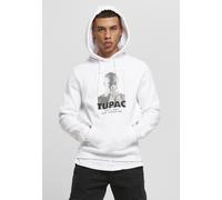 Mister Tee Sudadera con capucha 2Pac Prayer Hoody White XL