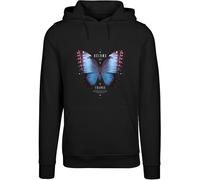 Mister Tee Sudadera con capucha Become The Change Butterfly MT3029 XS