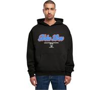 Mister Tee Sudadera con Capucha de los Hombres, 100% algodón, Negro, 5XL