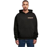 Mister Tee Sudadera con Capucha de los Hombres, 100% algodón, Negro, L