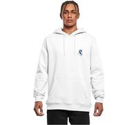 Mister Tee Sudadera con Capucha de los Hombres, 65% Algodón 35% Poliéster, Blanco, M