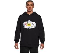 Mister Tee Sudadera con Capucha de los Hombres, 65% Algodón 35% Poliéster, Negro, L