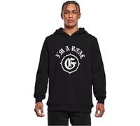 Mister Tee Sudadera con Capucha de los Hombres, 65% Algodón 35% Poliéster, Negro, XL