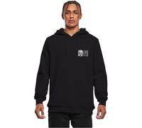 Mister Tee Sudadera con Capucha de los Hombres, 65% Algodón 35% Poliéster, Negro, XS