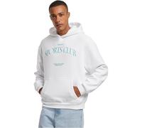 Mister Tee Sudadera con Capucha de los Hombres, 70% Algodón 30% Poliéster, Blanco, XXL