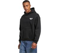 Mister Tee Sudadera con Capucha de los Hombres, 70% Algodón 30% Poliéster, Negro, L