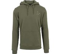 Mister Tee Sudadera con Capucha Easy Sign L Olive para Hombre, Verde Oliva, L