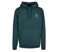 Mister Tee Sudadera con Capucha Easy Sign, Verde Oscuro, M para Hombre