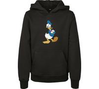 Mister Tee Sudadera con capucha Kids Donald Duck Pose Hoody Negro 110/116