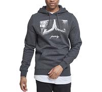 Mister Tee sudadera con capucha, manga larga, de hombre, con estampación delantera, gorro con cordón, bolsillo delantero, de moda urbana, distintos colores, tallas XS - 5XL