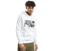 Mister Tee Sudadera con Capucha para, Blanco, M