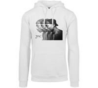 Mister Tee Sudadera con Capucha para, Blanco, XXL