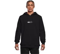 Mister Tee Sudadera con Capucha para, Negro, M