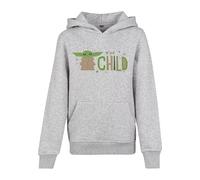 Mister Tee Sudadera con Capucha Unisex para niños Mandalorian The Child, Gris, 146 cm