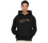 Mister Tee Sudadera con Capucha Unisexo, 100% algodón, Negro, L