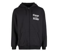 Mister Tee Sudadera con cremallera negro / blanco L negro / blanco