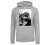 Mister Tee Sudadera con capucha Mt338-2pac FCK The World, Gris XXL para hombre