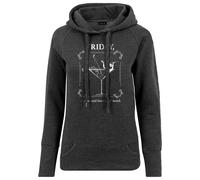 Mister Tee Sudadera F-Word Para Damas Con Capucha Impresa En El Frente