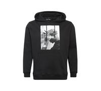 Mister Tee Sudadera con capucha 2Pac FCK The World para hombre negro XS