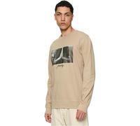 Mister Tee Pray Crewneck Sudadera, Darksand, S para Hombre