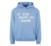 Mister Tee Sudadera 'If You Know' azul claro / blanco XL azul claro / blanco