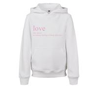 Mister Tee Sudadera 'Love Definition' rosa / blanco 122-128 rosa / blanco