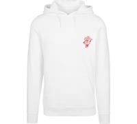 Mister Tee Sudadera 'Negroni Please' rojo cereza / blanco S rojo cereza / blanco