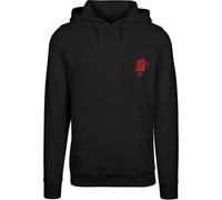 Mister Tee Sudadera 'Negroni Please' rojo sangre / negro S EUR