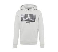 Mister Tee Sudadera 'Pray' gris claro / negro / blanco, Talla S