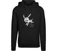 Mister Tee Sudadera 'Walk In The Dark' rojo / negro / blanco L EUR