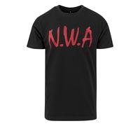 Mister Tee T Shirt Kurzarm N.w.a tee, Hombre, Negro, L