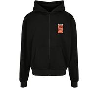 Mister Tee Tampón De Paz Pesado Extra Grande Cremallera Sudadera Chaqueta Suéter