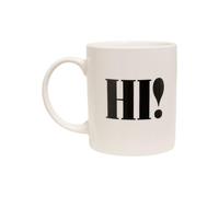 Mister Tee Taza 'Hi Bye' negro / blanco One Size EUR