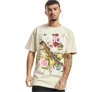 Mister Tee Té de Gran tamaño Tropical Camiseta, Arena, S Grande Alto para Hombre