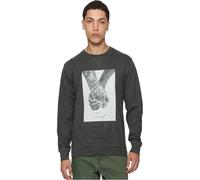 Mister Tee Trust 2.0 Crewneck Sudadera, Charcoal, M para Hombre